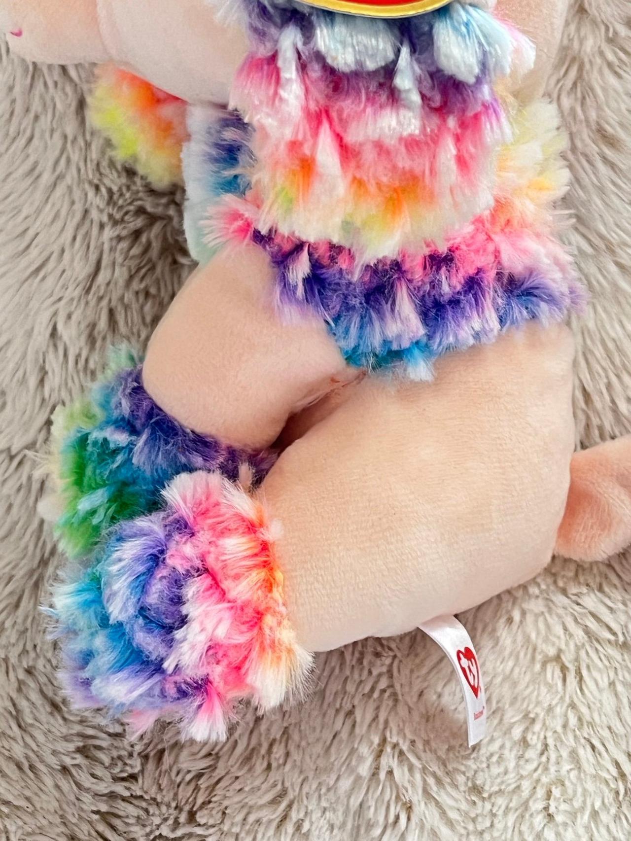TY Beanie Boos “Rainbow” 9” Plush LNWT READ — image 7