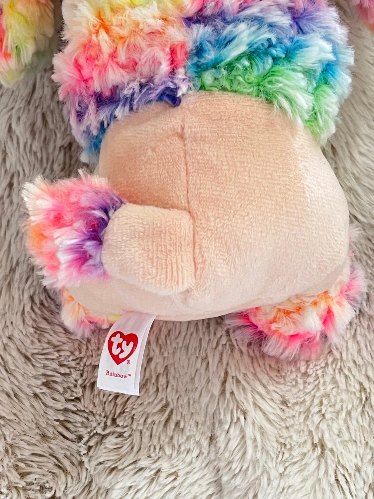 TY Beanie Boos “Rainbow” 9” Plush LNWT READ — image 9