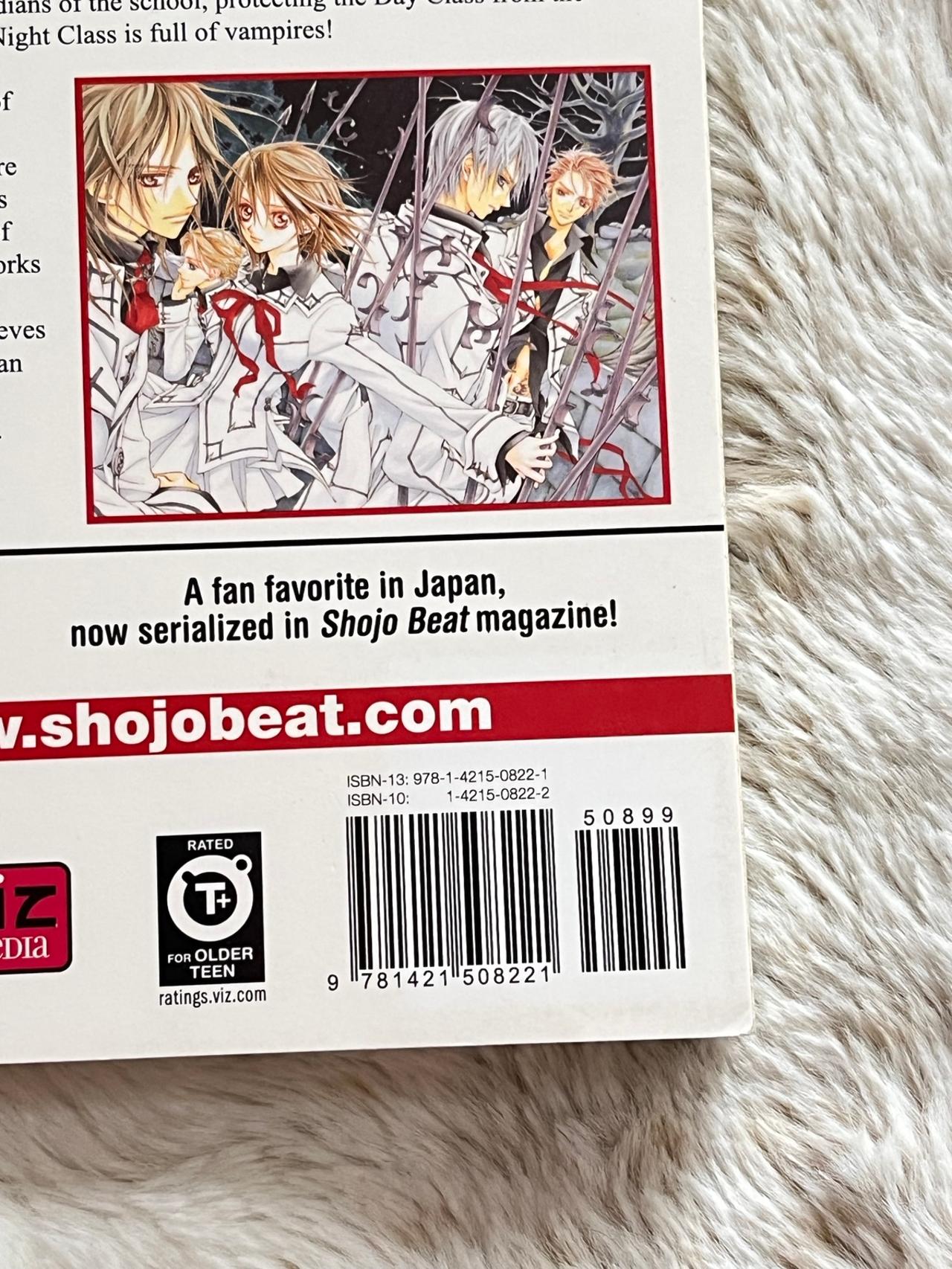 Vampire Knight by Matsuri Hino Vol 1 Near Mint 4th Print SB READ — image 6