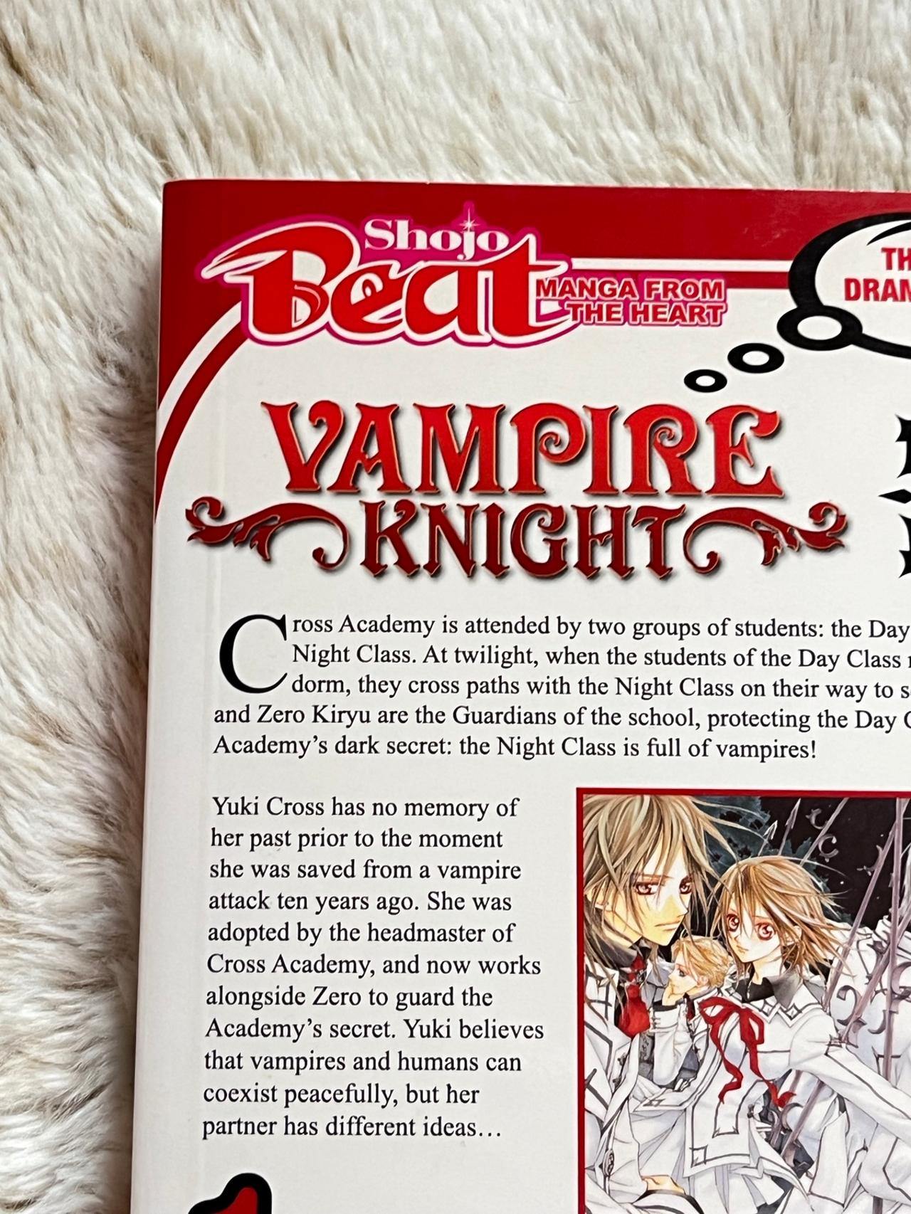 Vampire Knight by Matsuri Hino Vol 1 Near Mint 4th Print SB READ — image 8