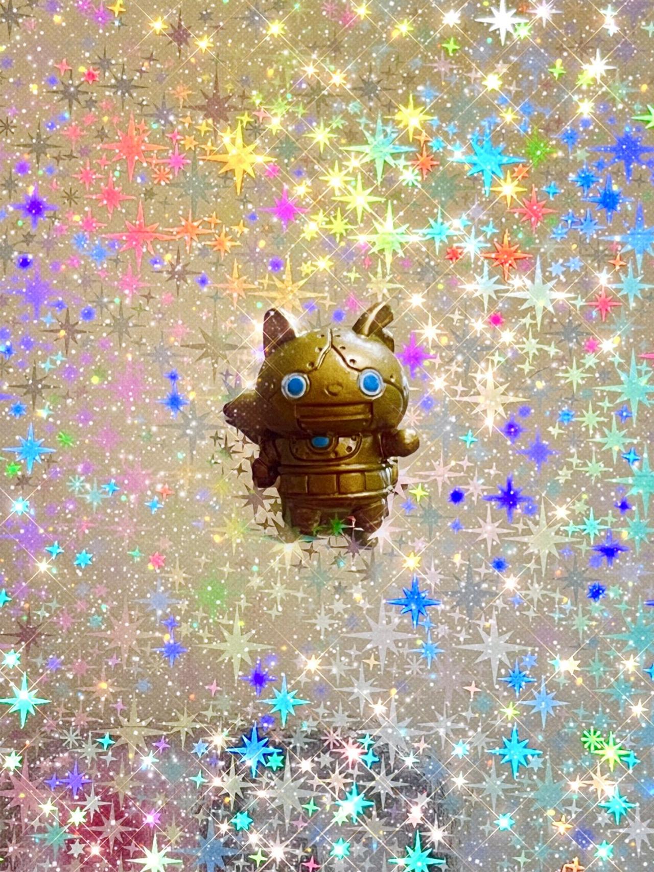 Yokai Watch Gashakoro Series 2cm Mini Goldenyan Figure READ