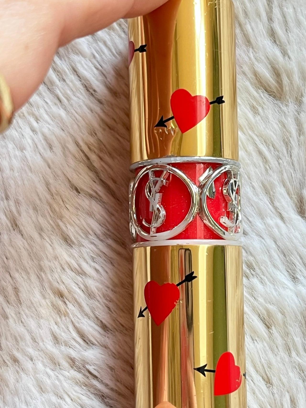 YSL Yves Saint Laurent Valentines Limited Edition Shine Lipstick 62R903 45 READ — image 5
