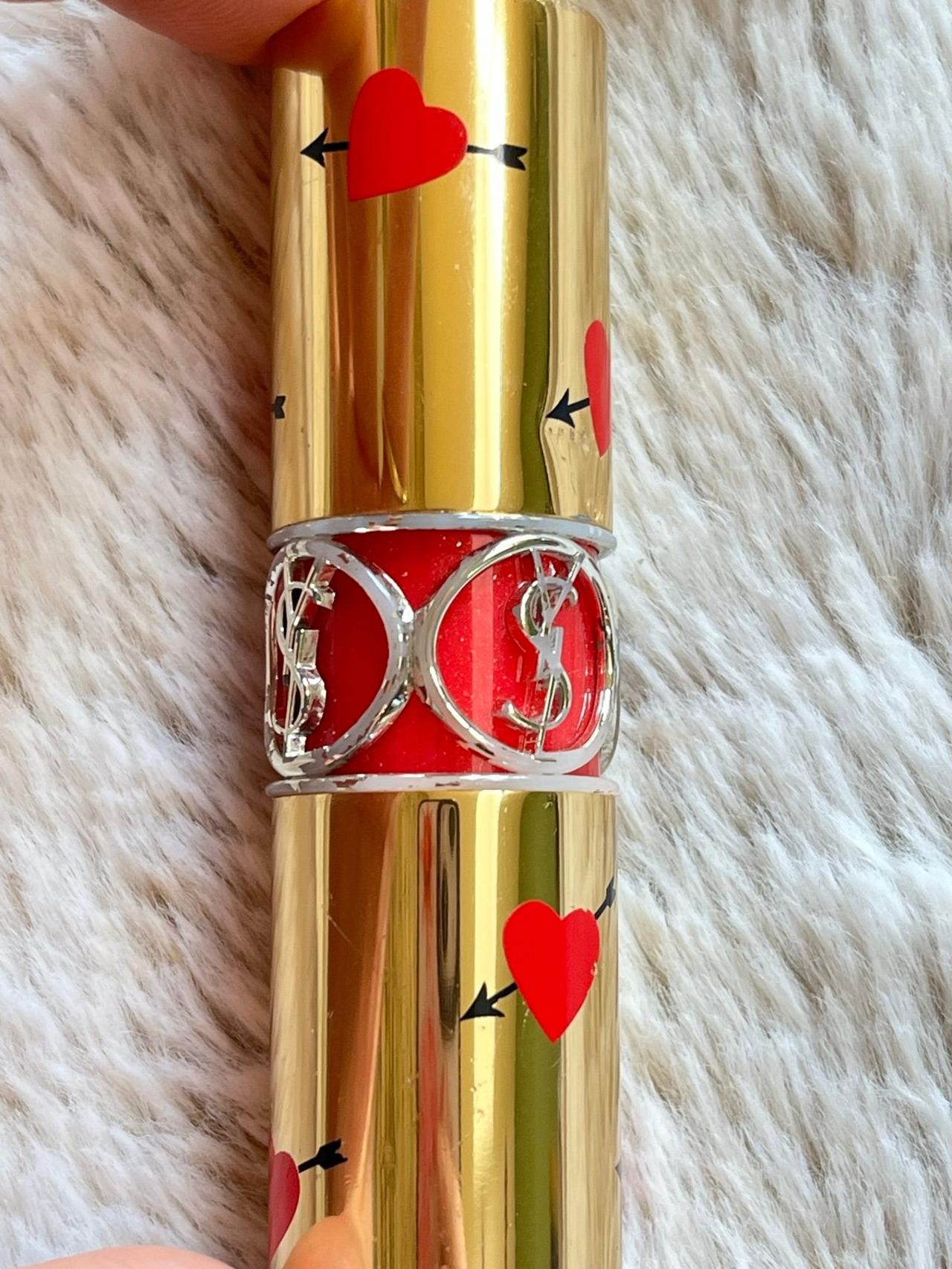 YSL Yves Saint Laurent Valentines Limited Edition Shine Lipstick 62R903 45 READ — image 6