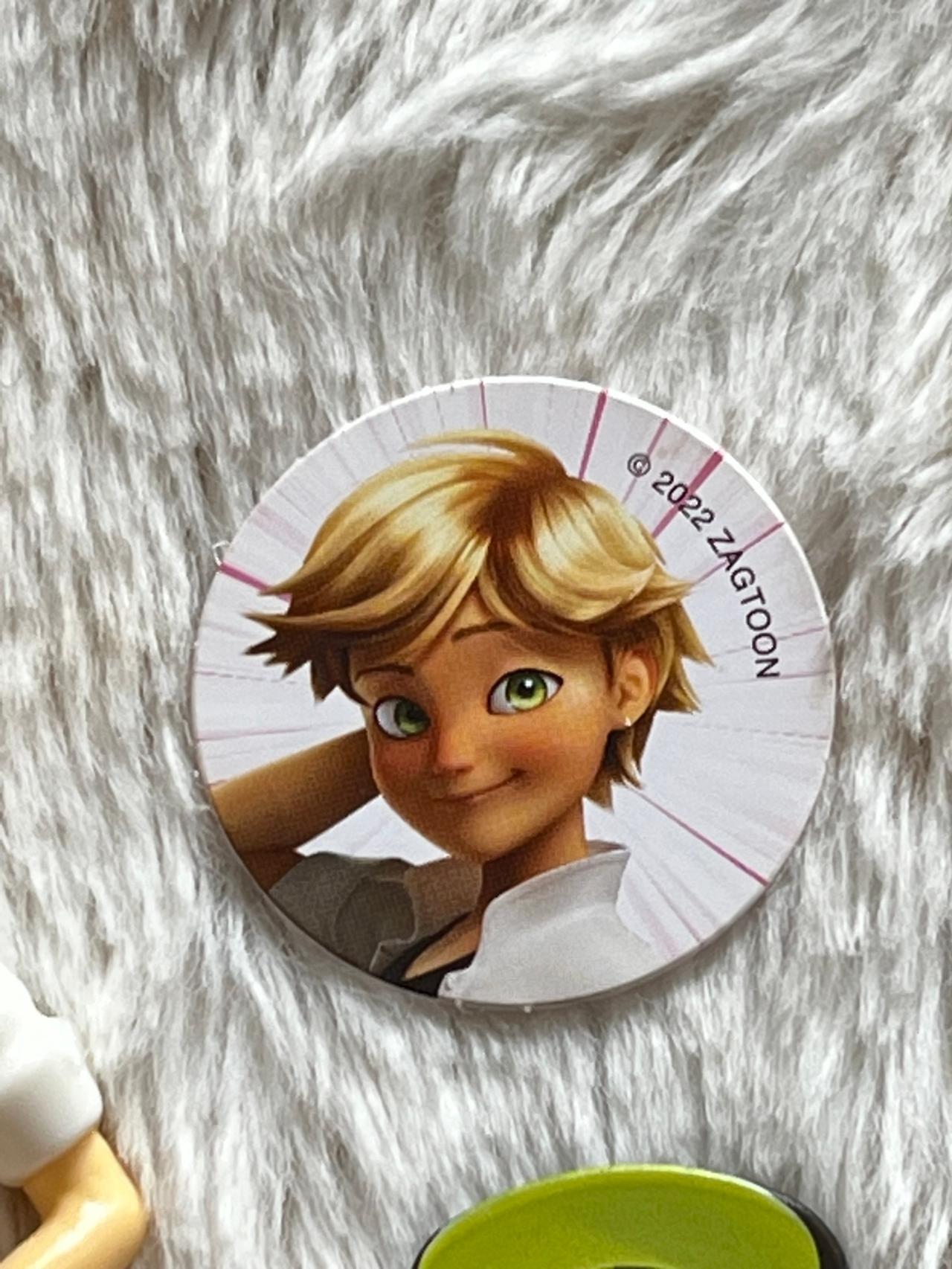 Zagtoon x Kinder 2022 Miraculous Ladybug Adrian Figure LNWOP READ — image 5
